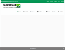 Tablet Screenshot of capitalfieldenergy.com